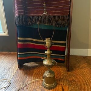 Vintage Brass Table Lamp